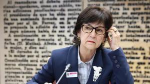 La presidenta de la Comisión Nacional de los Mercados y la Competencia (CNMC), Cani Fernández