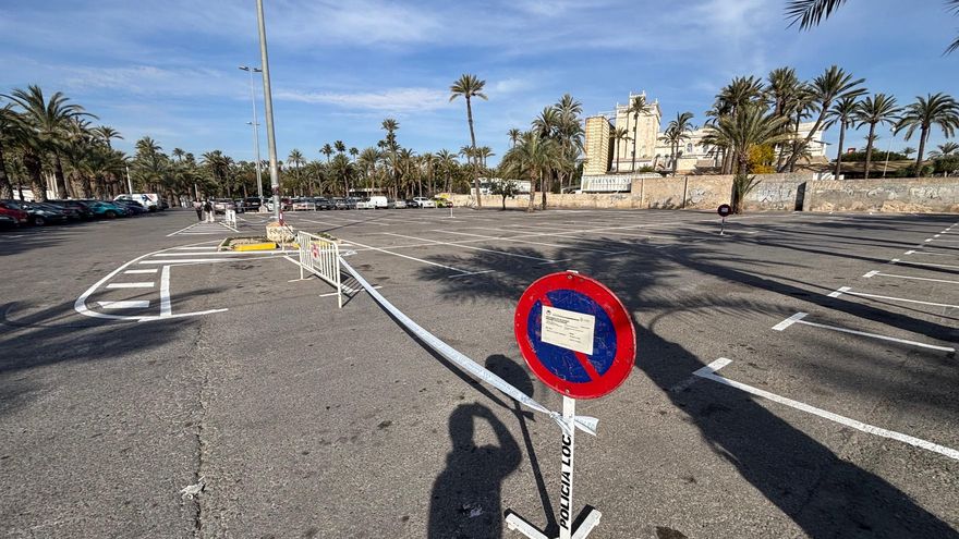 &quot;¡Hartos!&quot; ante el tercer cierre del aparcamiento de Candalix en Elche en 15 días
