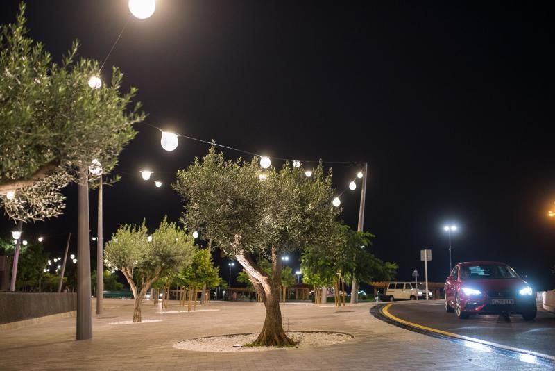 Nuevo tramo peatonal de la Avenida Marítima