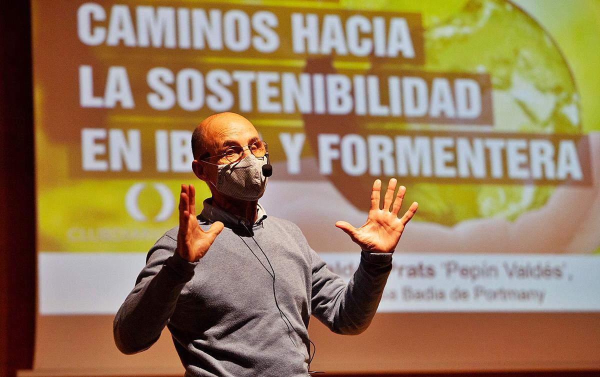 El portavoz de Salvem sa Badia de Portmany, Pepín Valdés. | V. MARÍ