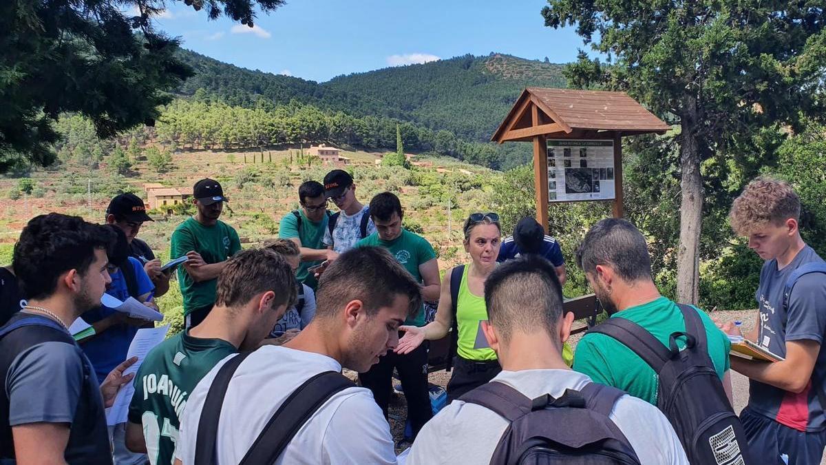 El recorrido ha servido para conocer mejor la botánica de Bejís.