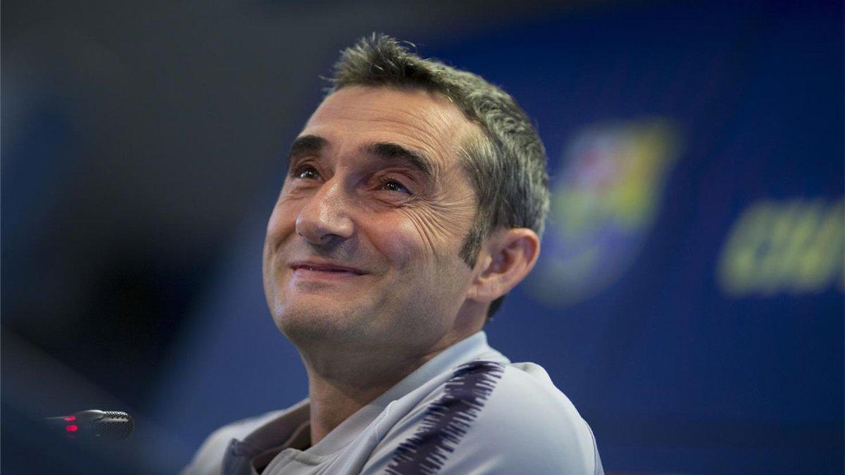 Ernesto Valverde, entrenador del FC Barcelona