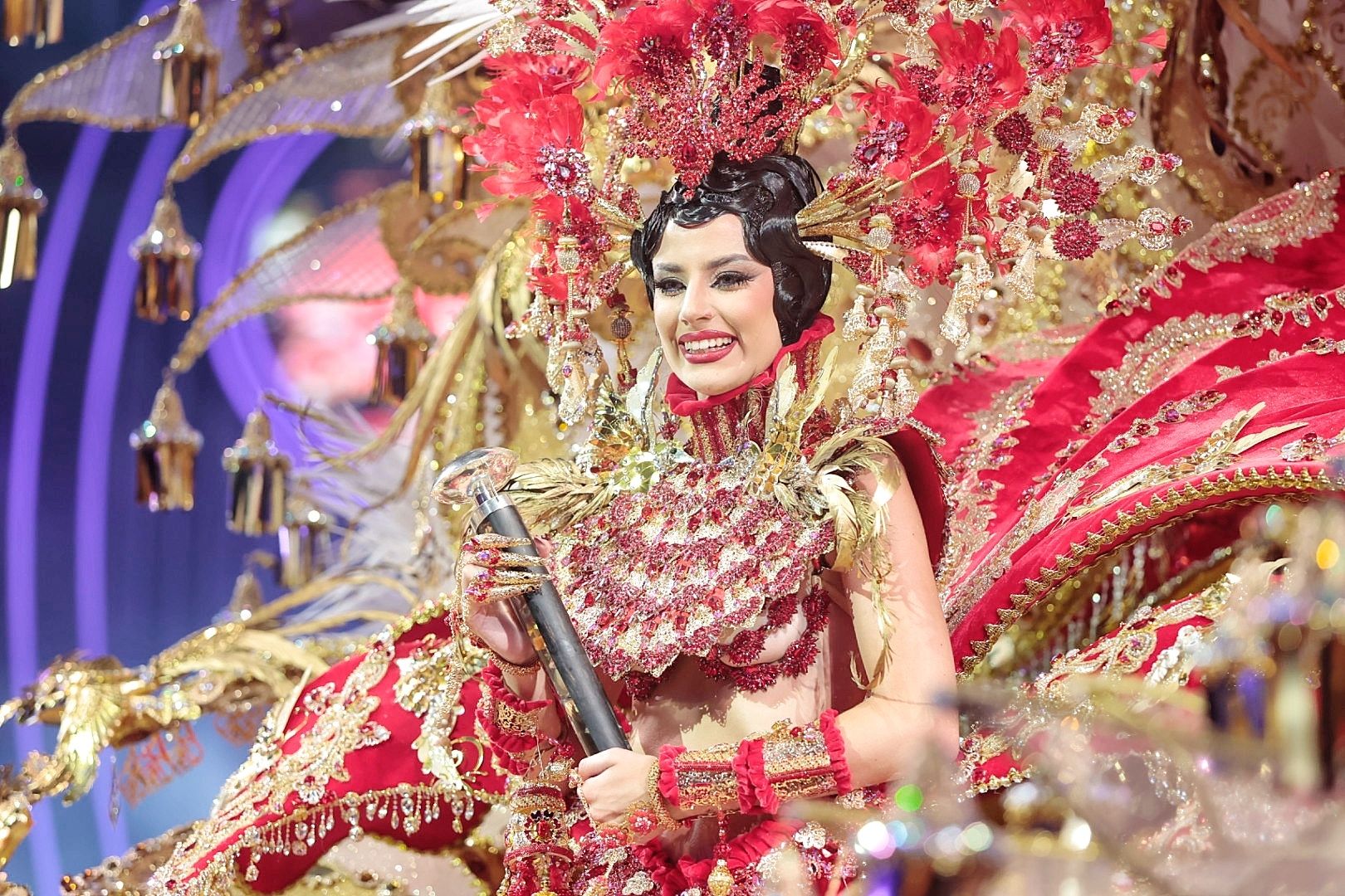 Ruth González Martín, Reina del Carnaval de Santa Cruz de Tenerife 2022