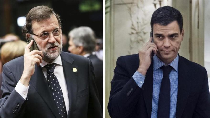 Los problemas con el móvil de Rajoy y Sánchez