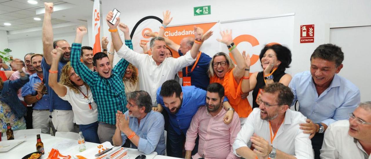 El mejor momento de Cs en Córdoba con la conquista del 5º diputado en las municipales del 2019.