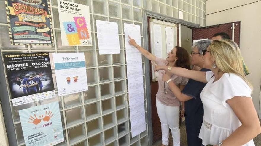 Nueve de cada 10 niños de 3 años de Castellón han elegido el colegio que quieren