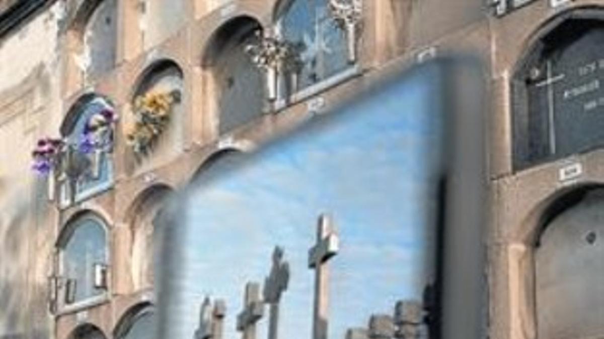 Una imagen del cementerio de Poblenou, en Barcelona.