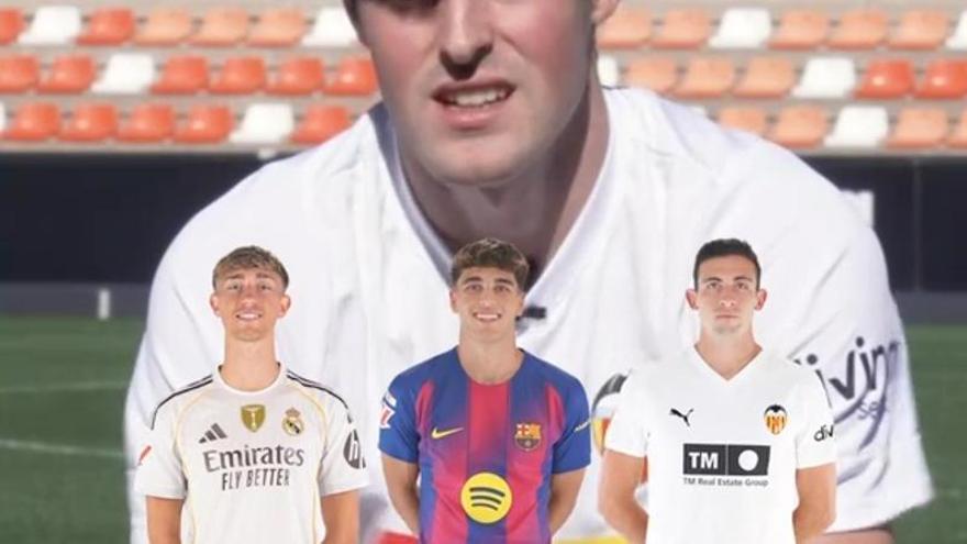 El once ideal de LaLiga de Javi Guerra