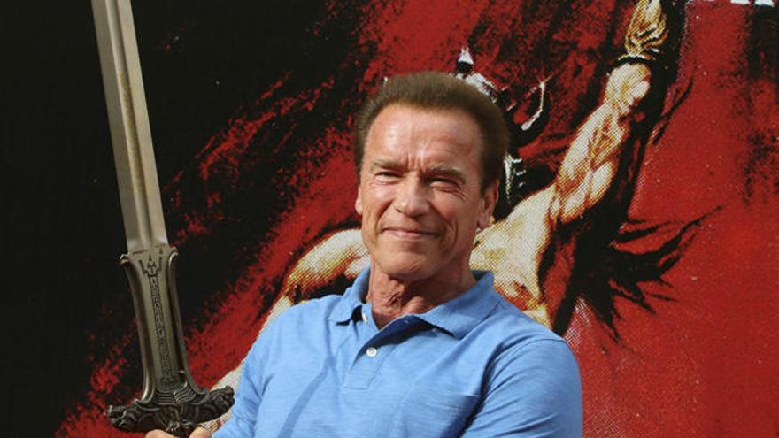 Arnold Schwarzenegger en Almería.