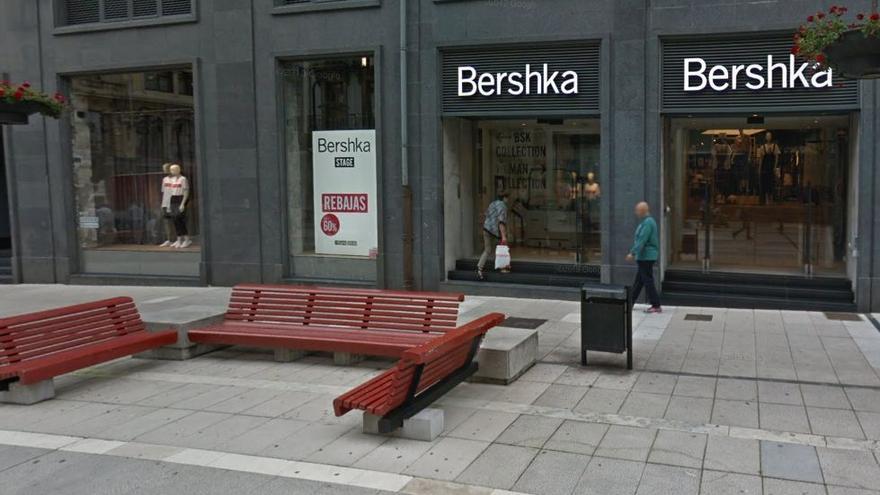 La tienda de Bershka en Oviedo.