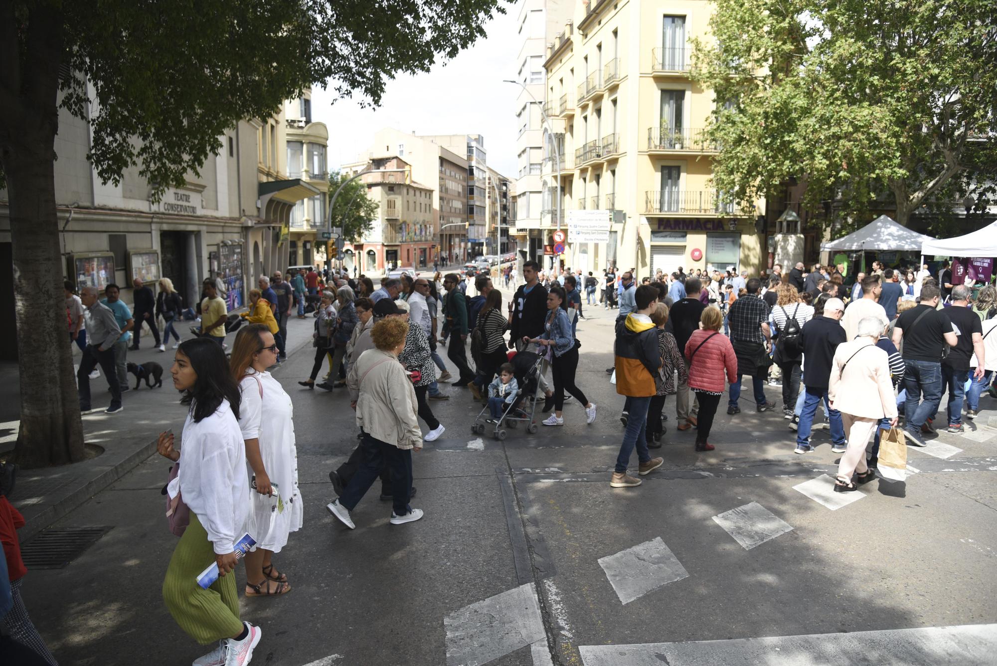 La diada de Sant Jordi 2023, a Manresa