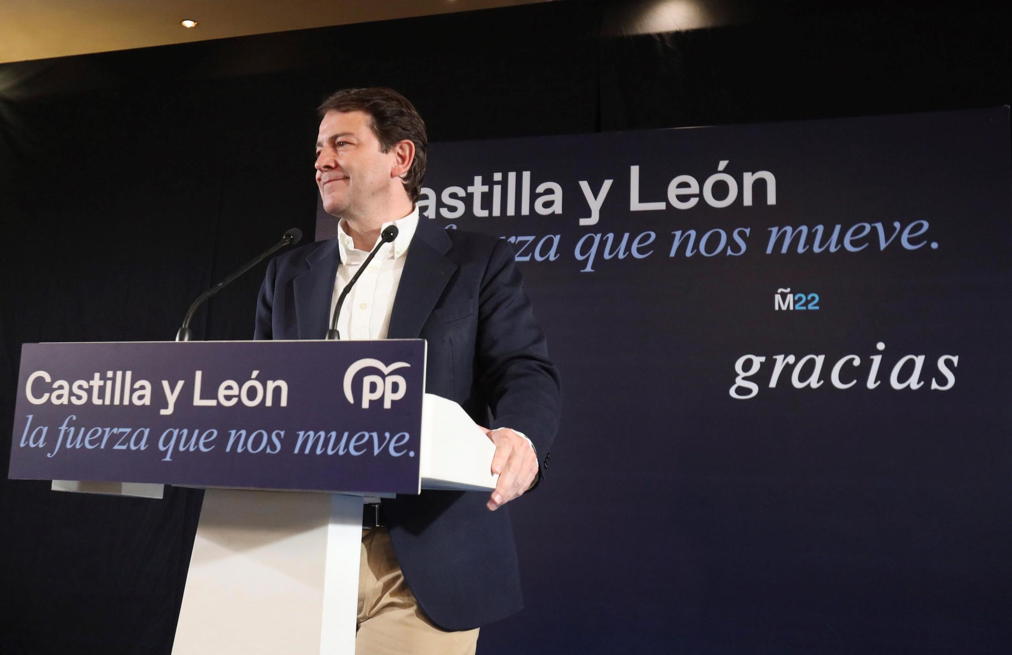 El candidato del PP en Castilla y León, Alfonso Fernández Mañueco.
