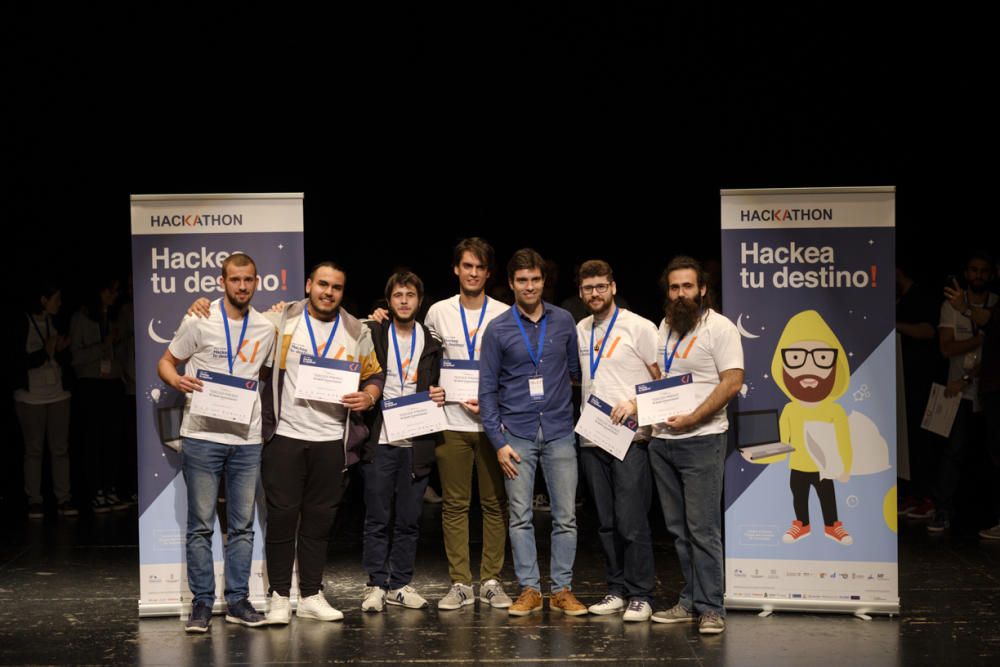 Entrega de premios del Hackathon de Torrevieja