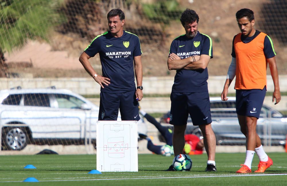 La plantilla blanquiazul vuelve al trabajo para preparar su próximo encuentro, ante el CD Leganés