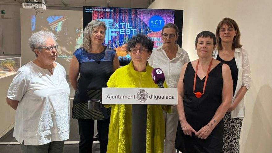 El tèxtil més artístic estrena un festival de creació artística a Igualada