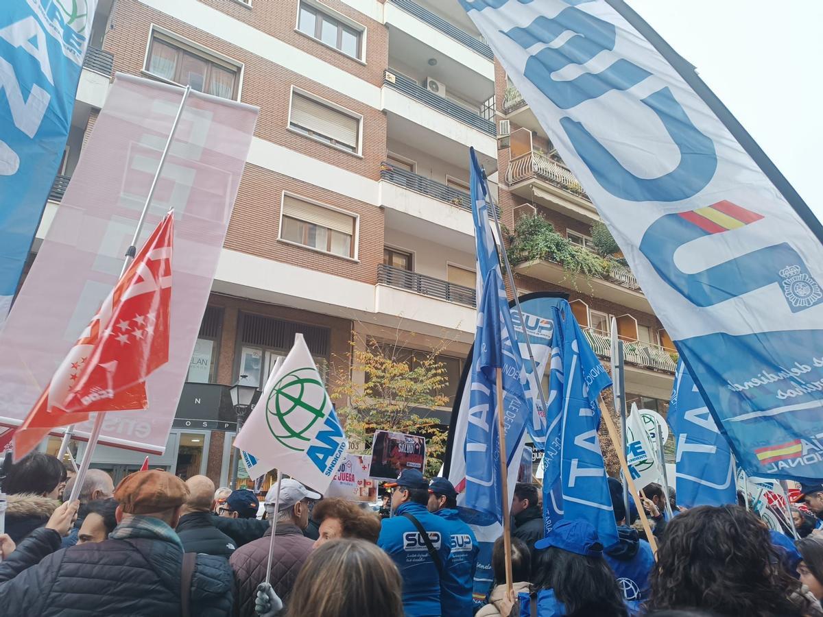 "A los mutualistas de Muface nos están dejando al pie de los caballos" "A los mutualistas de Muface nos están dejando al pie de los caballos"