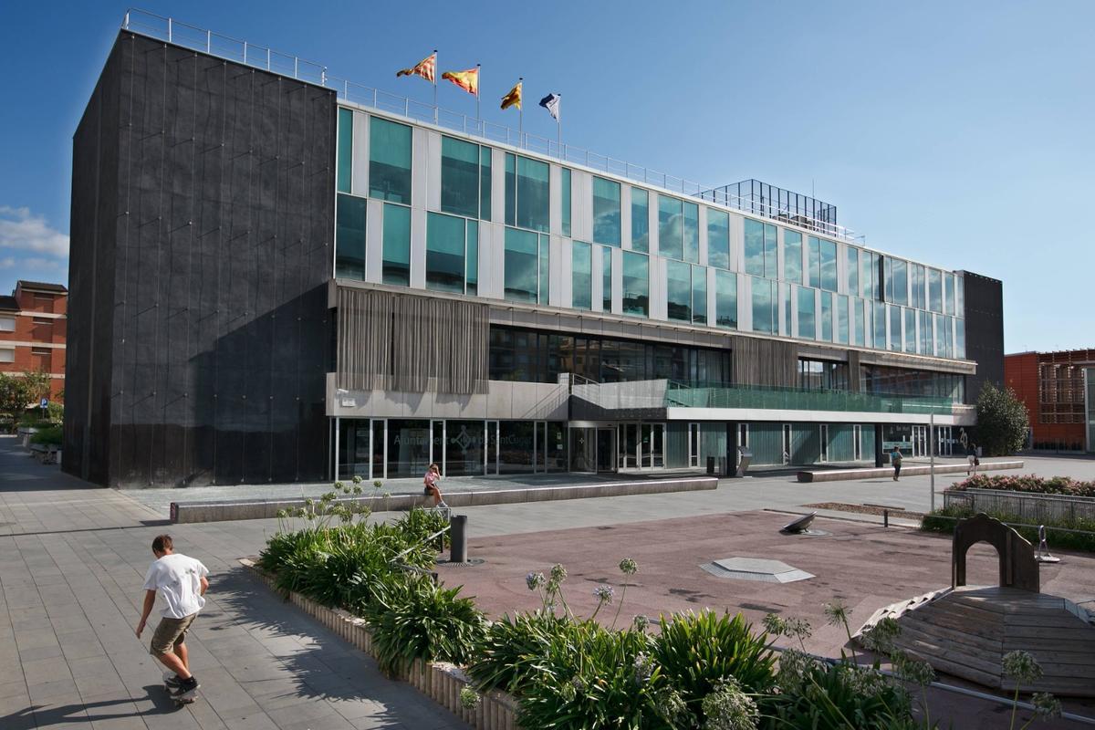 Fachada del Ayuntamiento de Sant Cugat.