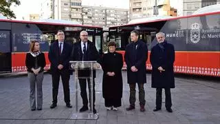 Siete autobuses refuerzan la línea al campus de Espinardo por las obras de La Merced
