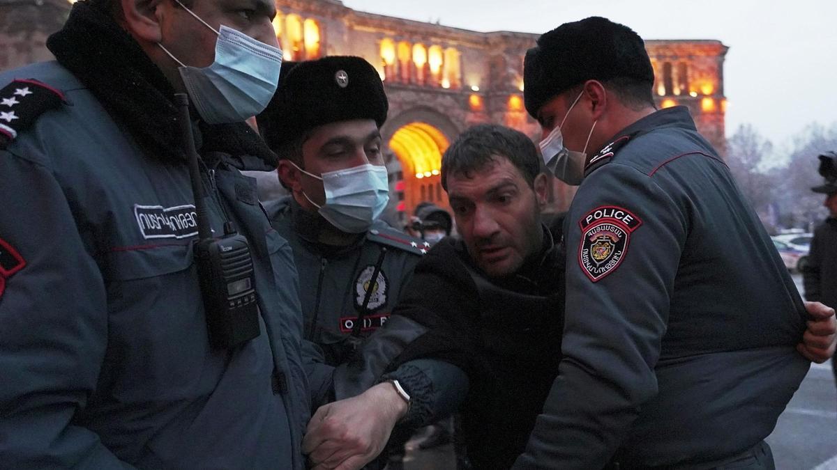 Protestas en Armenia