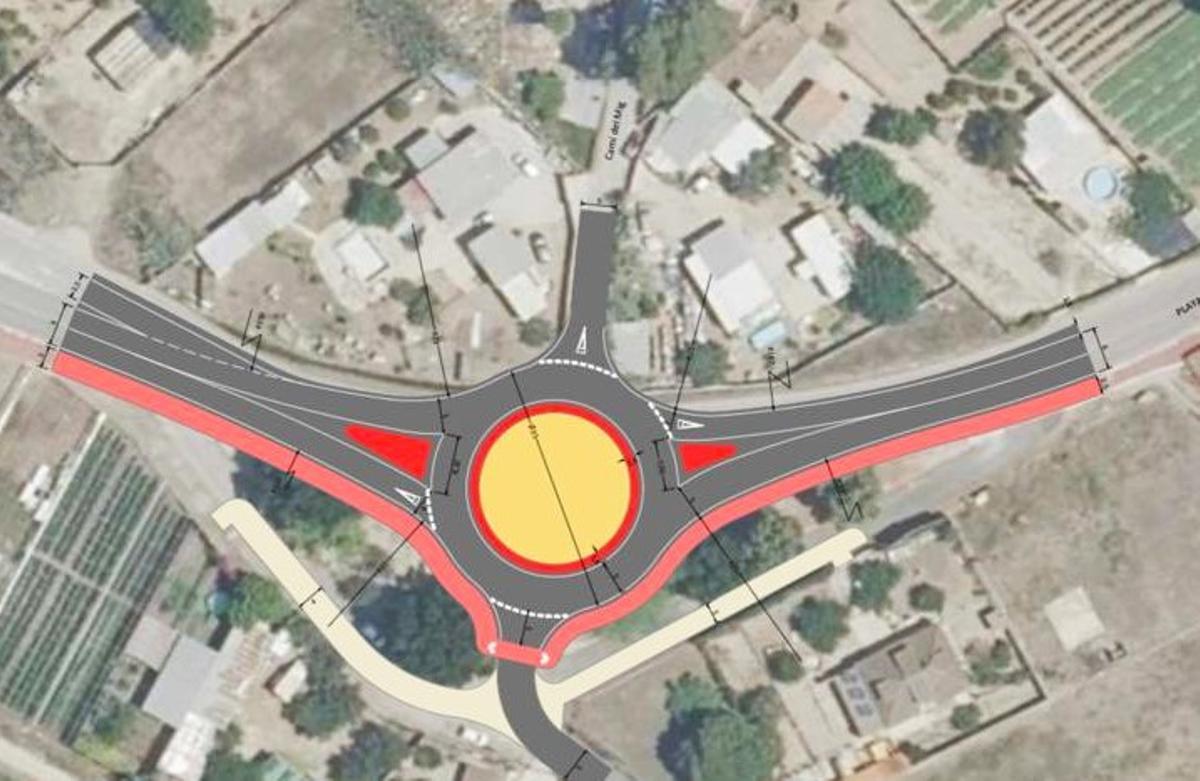 Proyecto de la nueva rotonda.