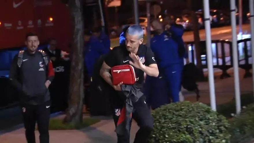 El Atleti se concentra antes del decisivo partido ante el Brujas