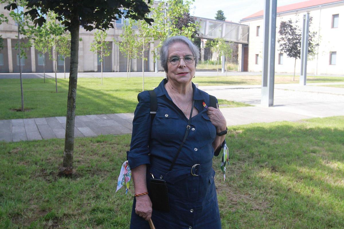 Paz Gómez del Valle, sobrina de Manuel, una de las primeras víctimas asesinadas en 1936 en el Campo de Aragón.