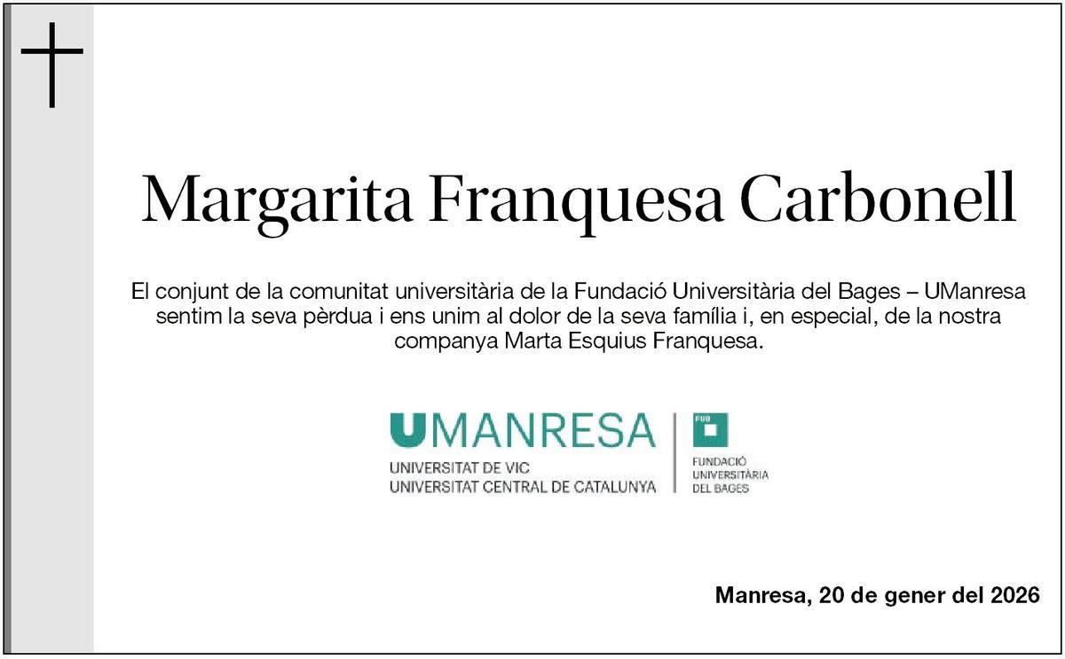 Margarita Franquesa Carbonell