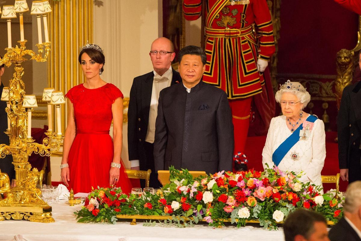 Kate Middleton, espectacular en su primera cena de Estado