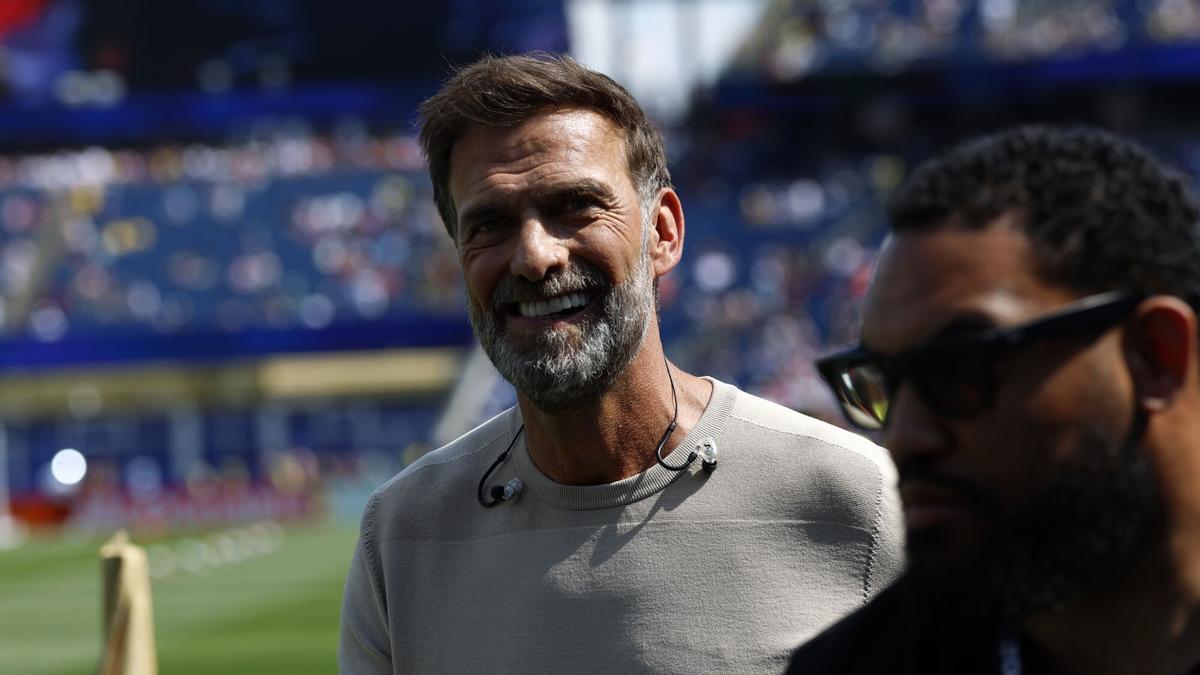 FOXBOROUGH (United States), 29/06/2026.- Jurgen Klopp, head of global soccer for Red Bull and former soccer manager, attends the FIFA World Cup 2026 Round of 32 match Germany against Paraguay, in Boston, Massachusetts, USA, 29 June 2026. (Mundial de Fútbol, Alemania) EFE/EPA/GREG COOPER