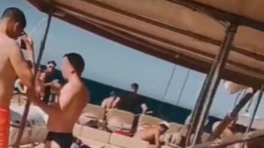 Fiesta ilegal en un barco en Gran Canaria