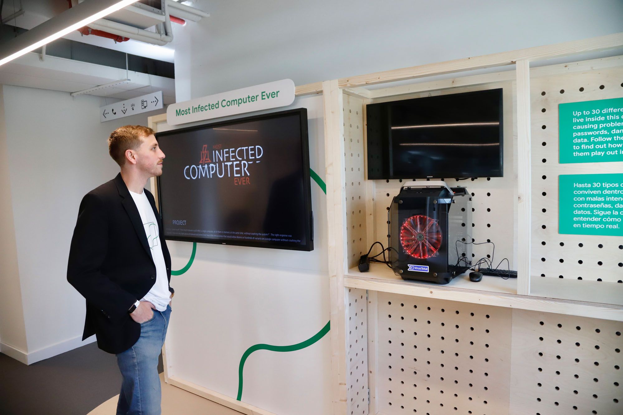 La inauguración del Centro de Ciberseguridad de Google en Málaga, en imágenes