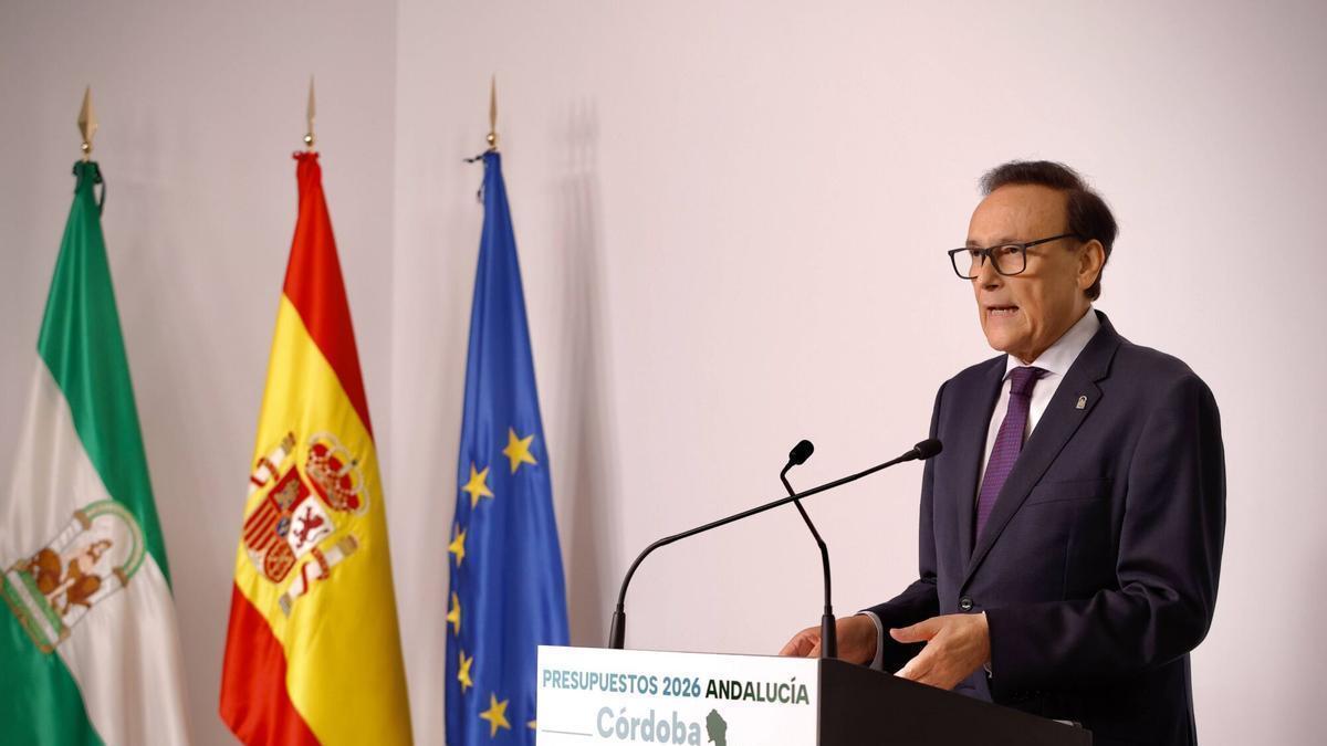 El consejero de la Junta de Andalucía, José Carlos Gómez Villamandos, quien ha fallecido este martes a los 63 años de edad.