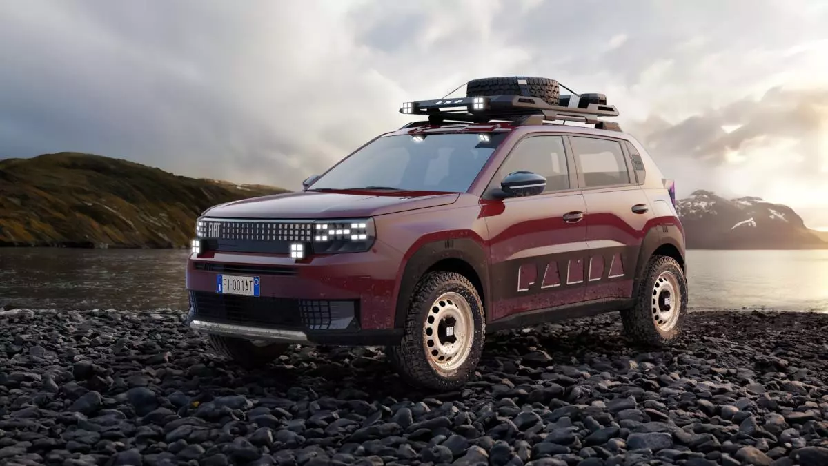 Fiat nos hace soñar con el retorno del Panda 4x4 de los 80