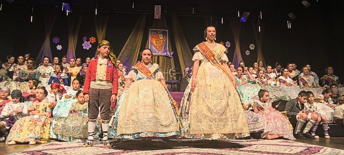 Cuadro de honor de la falla Els Cremats de Benicarló.