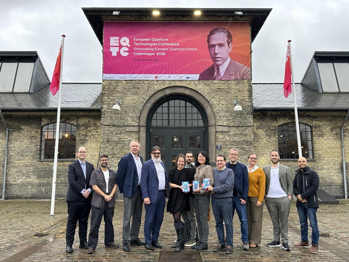 Juntanza de lanzamiento del Centro Europeo de Excelencia Cuántica (QEX) en el que participará la USC, el Cesga y la UDC.