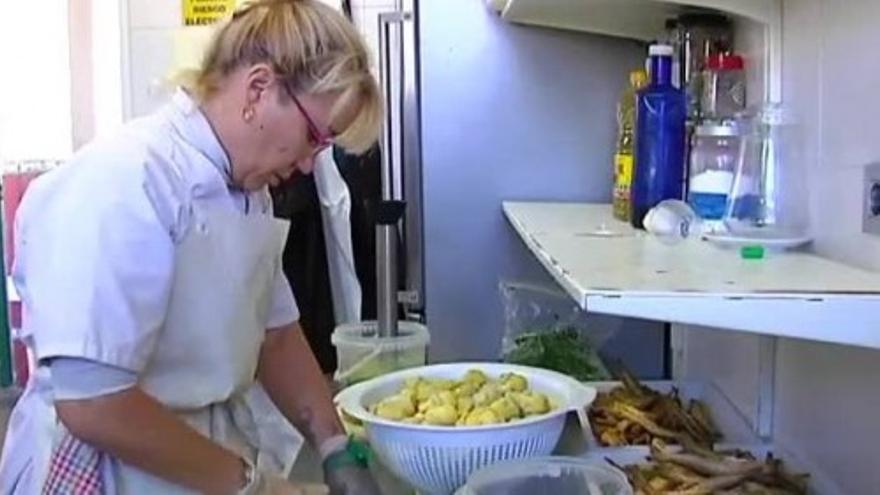 Los comedores sociales son el destino de la comida recogida en la campaña del Banco de Alimentos.