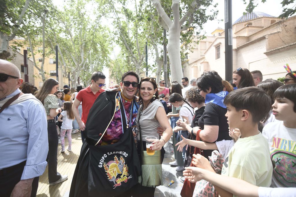 El pasacalles sardinero de este sábado, en imágenes