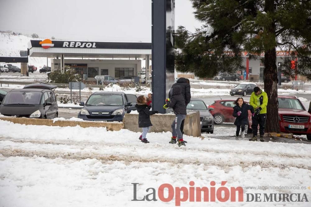 El temporal da una tregua en Caravaca