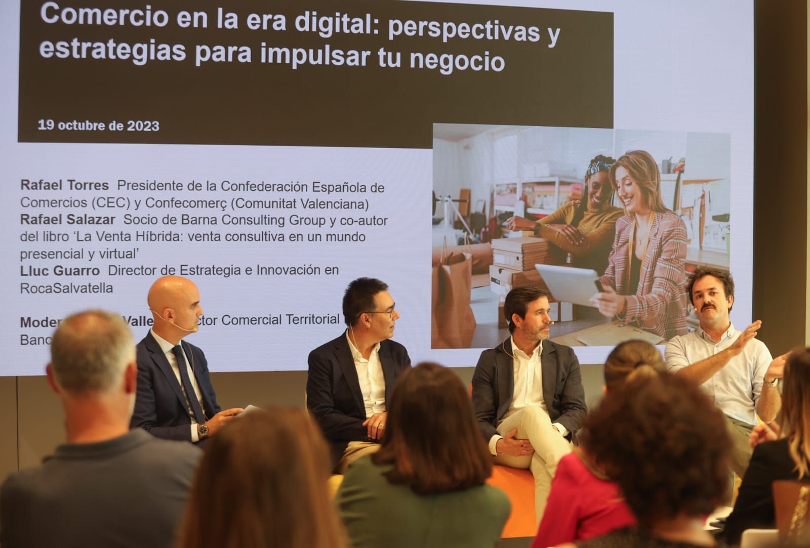 Mesa redonda del Sabadell: "Comercio en la era digital: perspectivas y estrategias para impulsar tu negocio"