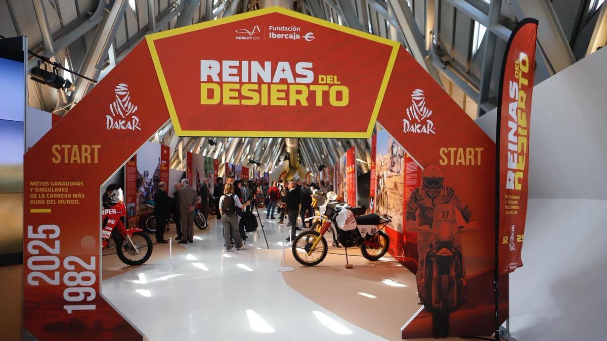 Mobility City conecta con el Dakar a través de la exposición 'Reinas del desierto'.
