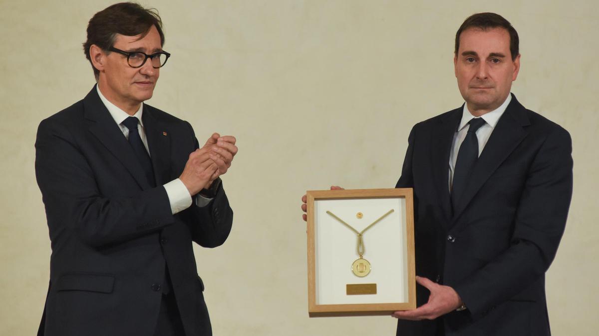 La Generalitat entrega la Medalla d'Or 2024 a Isak Andic