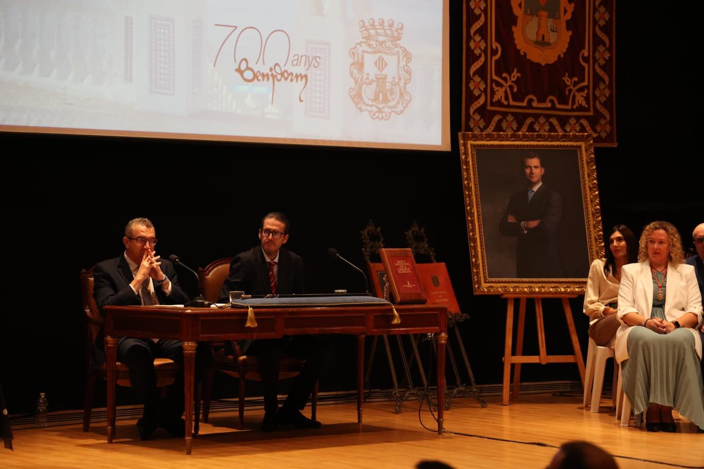 Acto del 9 d'Octubre en Benidorm