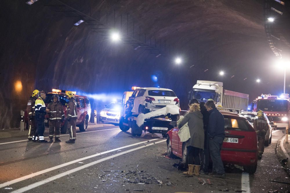 Accident al túnel de Salipota (C-55)