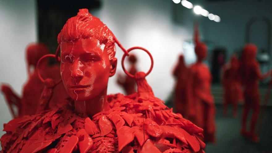 ‘Monumenta’: la exposición que critica la escasa presencia femenina en las esculturas de Canarias