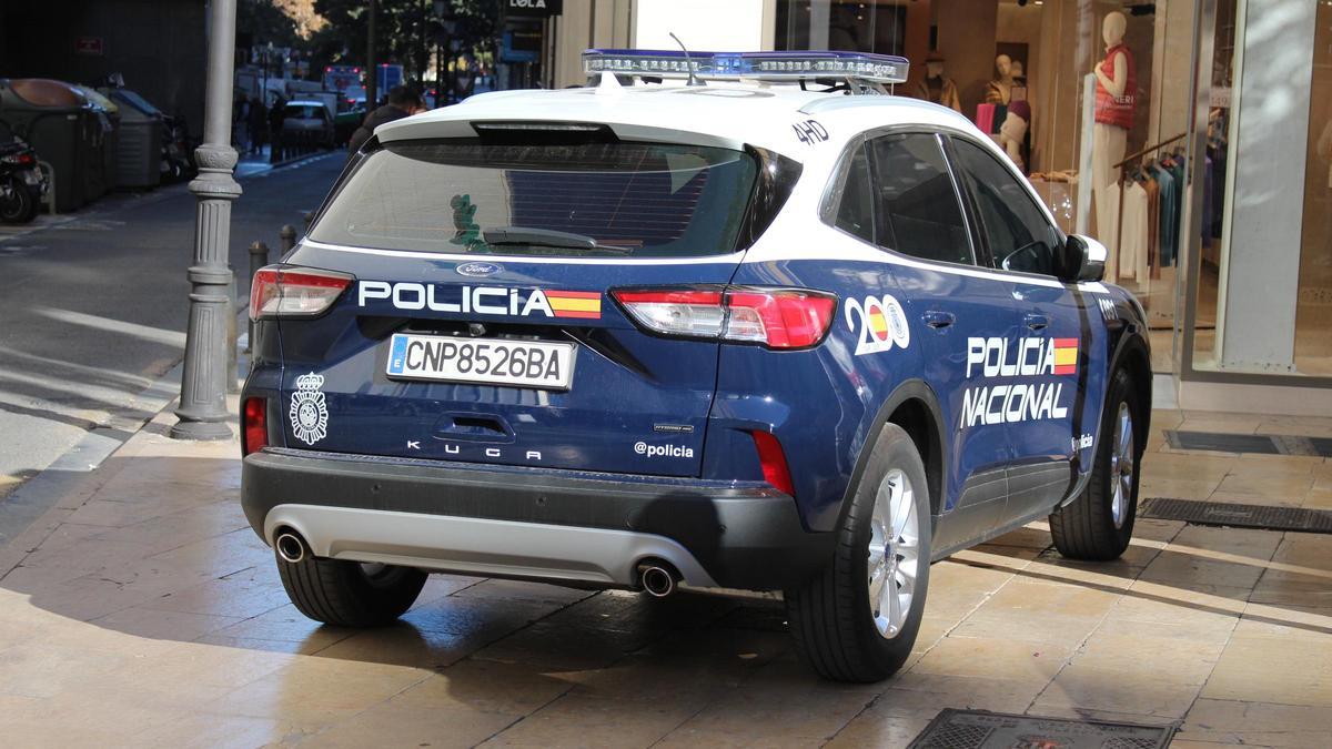 Imagen de archivo de un coche de la Policía Nacional.
