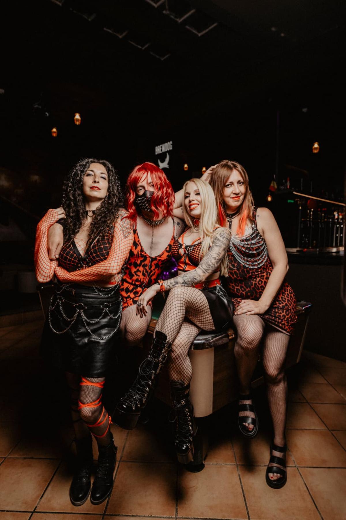 Las integrantes de Lyra's Hëll