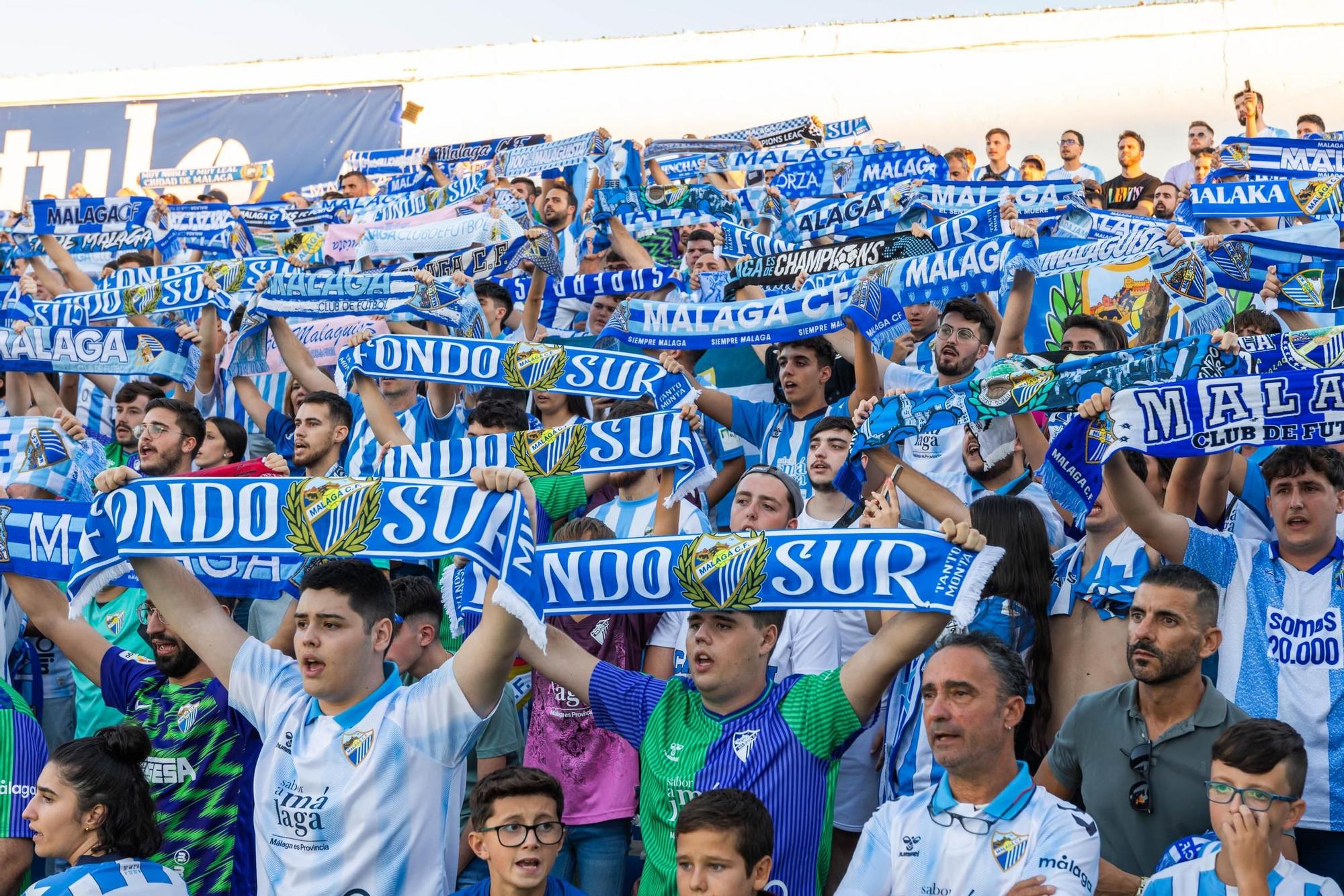 El Deportivo Linares - Málaga CF, en imágenes