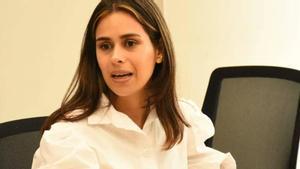 La congresista colombiana Ángela Vergara