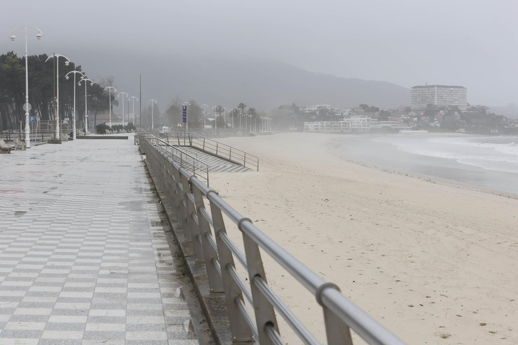 Estado de la playa de Samil.