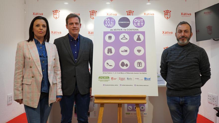 La Fira Outlet de Adexa reúne a 43 expositores en la Albereda de Xàtiva
